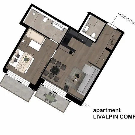 شقة Livalpin Comfort *